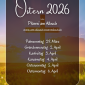 Termine zu Ostern 2026
